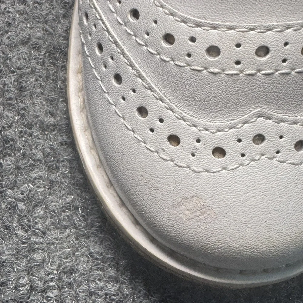 Footmates‎ Wyatt White Leather Dress Shoes Toddler Boys Size 5M Wedding